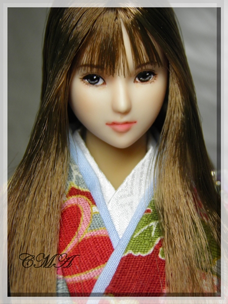 ★CMA★ 1/6 ドール カスタムヘッド No.464 千寿 Phicen etc