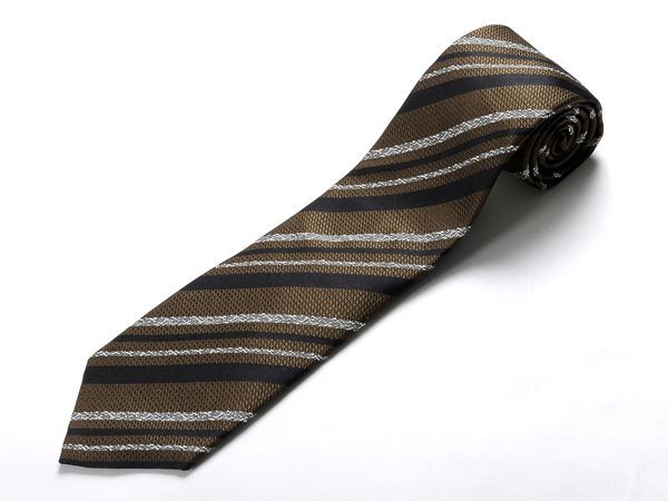 ◆【ニッキー/マルチストライプ柄シルクネクタイ】[nky1411018]