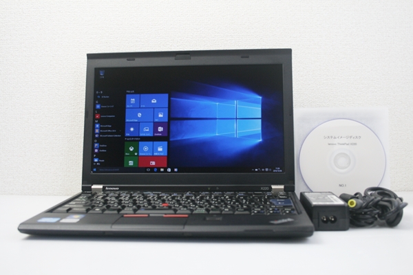 ☆Win10＋Office！ThinkPad X220【Core i7-2.7G/8G/SSD256G】
