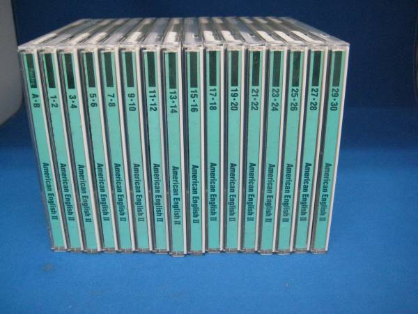 ユーキャン American EnglishⅡ 1～30 A・B CD16枚組