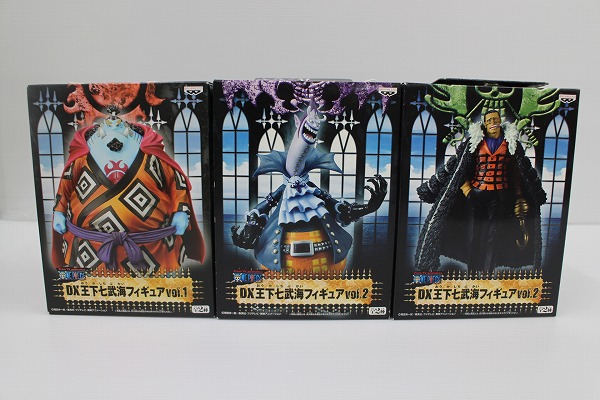 未開◆ワンピース DX王下七武海フィギュア クロコダイル 他計3点