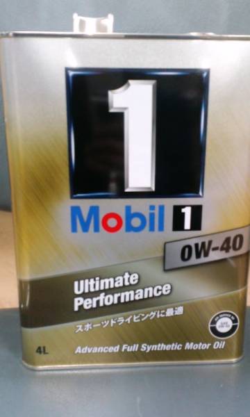 ☆最終販売☆モービル1　0W-40　RP　6缶セット24L