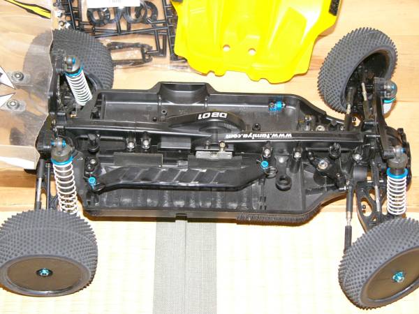 タミヤ　DB01シャーシとボディセット(ドゥルガ、バルドル) ジャンク タミヤ DB01シャーシとボディセット(ドゥルガ、バルドル) ジャンク