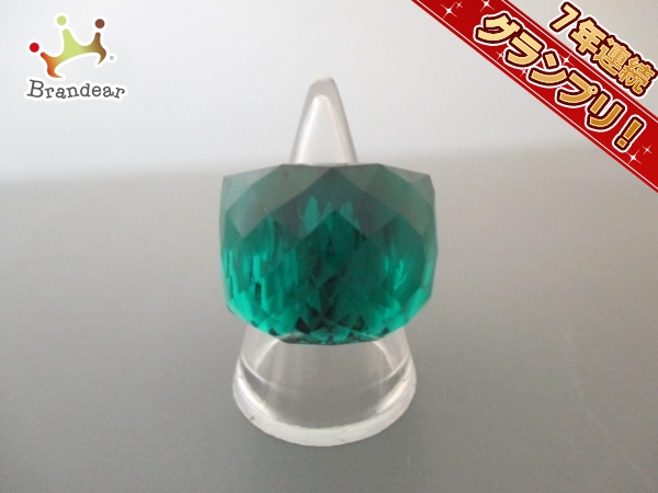 スワロフスキー リング 55 美品 スワロフスキークリスタル SWAROVSKI 