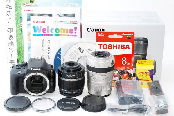 新品未使用 キャノン Canon EOS Kiss X7 手ブレ 300mm W 41000円