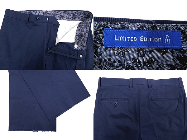 新品 リミテッドエディション ストレッチ 美脚 コットンパンツ