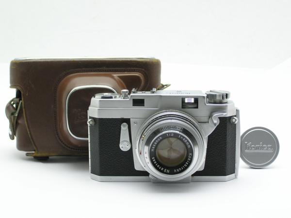 Konica Hexanon 48mm f/2.8 フィルムカメラ ☆ハロ-カメラ☆7581 Konica Ⅲ Hexanon 48mm F2 Case付 Konica III A 35mm