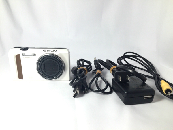 ◇極上美品◇CASIO カシオ EX-ZR500 ホワイト☆付属品多数☆457 1円