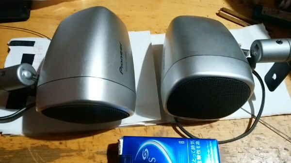 カロッツェリア吊り下げスピーカーTS-STX9