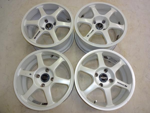 軽量！AVSモデル6 7J，8J-16 pcd114.3/4H ホイールのみ4本セット 16