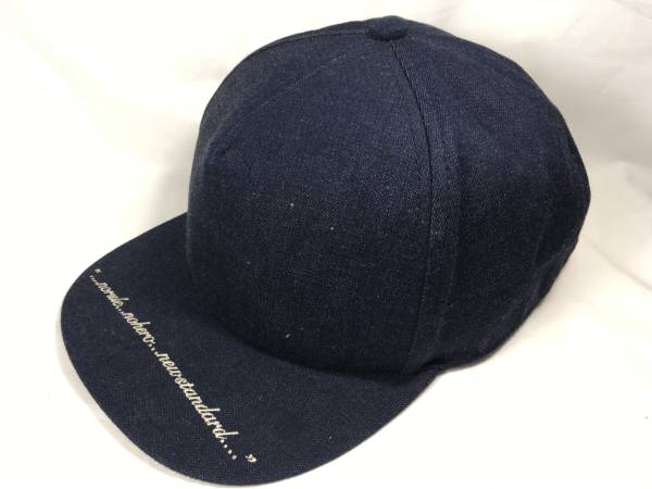 ★送料無料★ Vainl Archive CAP キャップ ネイビー 美品