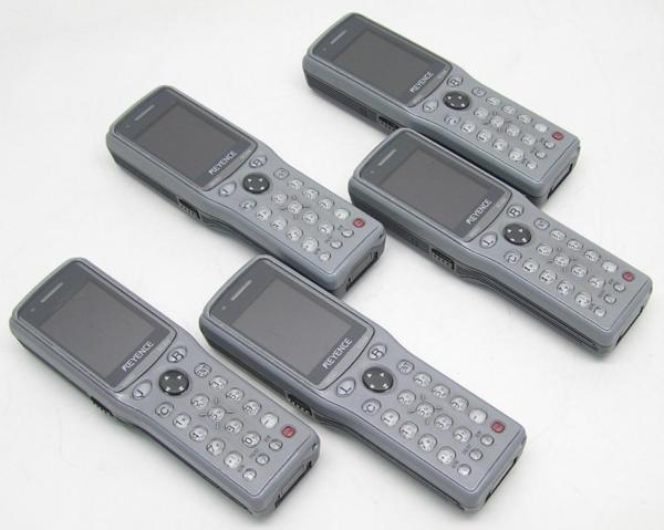 □KEYENCE ハンディターミナル BT-1000W×5台＋充電器 BT-UC15 5台