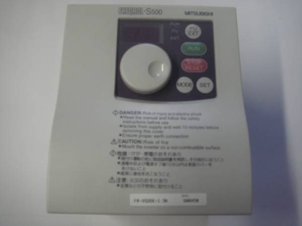 ☆中古☆三菱電機インバーターFR-S520E-1.5美品