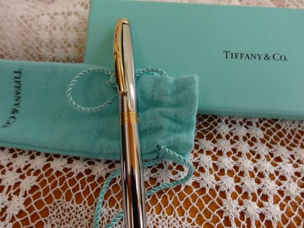 ティファニー ボールペン TIFFANY&Co. Tクリップ | ゴールド 