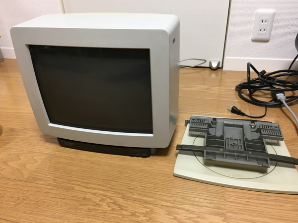 NECディスプレイ PC-TV454中古品、15、24、31KHz映ります