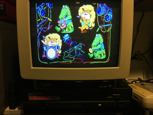 NECディスプレイ PC-TV454中古品、15、24、31KHz映ります