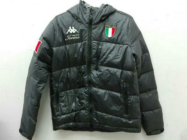 Kappa Lサイズ ダウンジャケット アウター 黒 上着