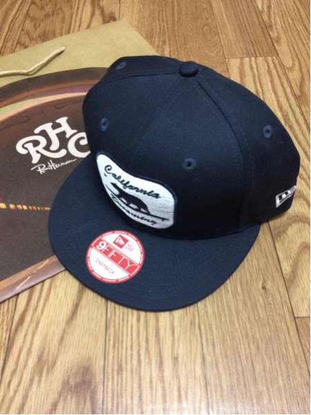 新品 RHC ロンハーマン rh cafe キャップ ネイビー ニューエラ