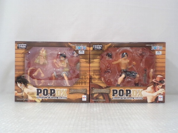 未開含 P.O.P DX/POP ONE PIECE/ワンピース ルフィ，エース[梱0.3