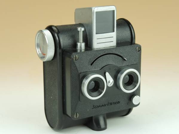 ★Stereo Rocca Minori Rokuwa 六和社 ステレオ ロッカ Stereo Rocca - 希少完動品・120フィルム六和社 ステレオカメラの