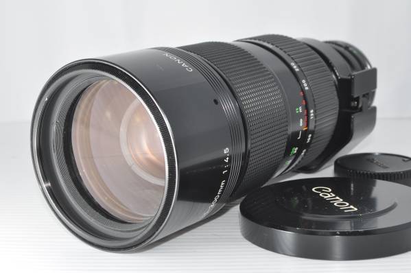 キャノン CANON NEW FD 85-300mm F4.5★E6