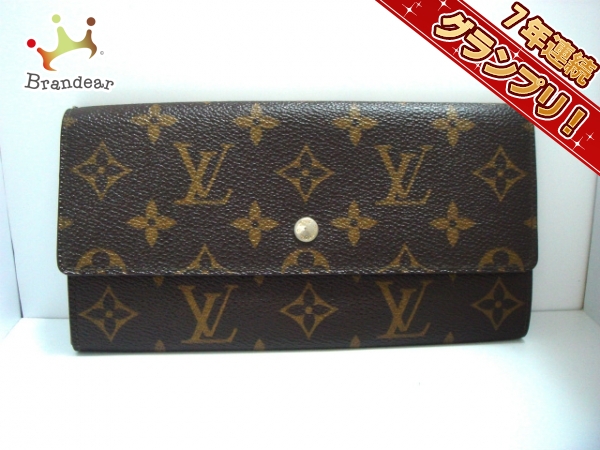 ルイヴィトン 長財布 モノグラム M61725(旧型) LOUIS VUITTON