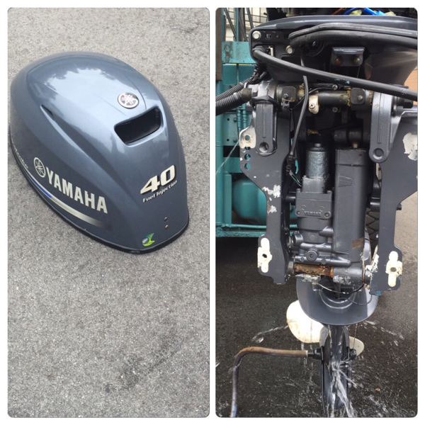 YAMAHA40 馬力 新型船外機