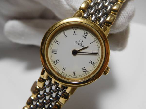1円～used オメガ デビル クォーツ 動作確認済(N-M68)