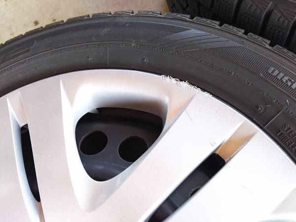 中古 ダンロップDSX-2&純正スチール 175/65R15 ホンダフィット