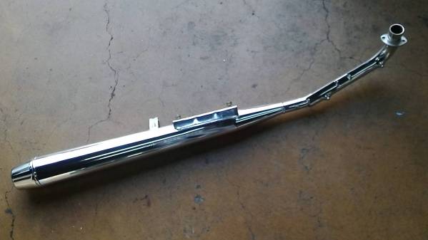 CD90純正マフラー 極上品 走行少取外し