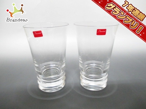 バカラ ペアグラス 新品同様 ベガ クリア クリスタルガラス