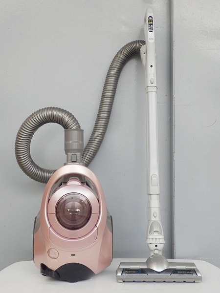 生活家電 TOSHIBA 東芝 サイクロン掃除機 VC-J13 (P) 12年製 保証付き