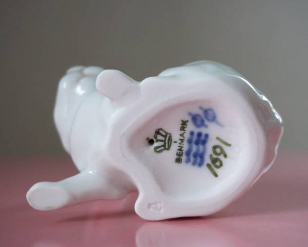 ロイヤルコペンハーゲン - フィギュリン ブルーパルメッテ 置物