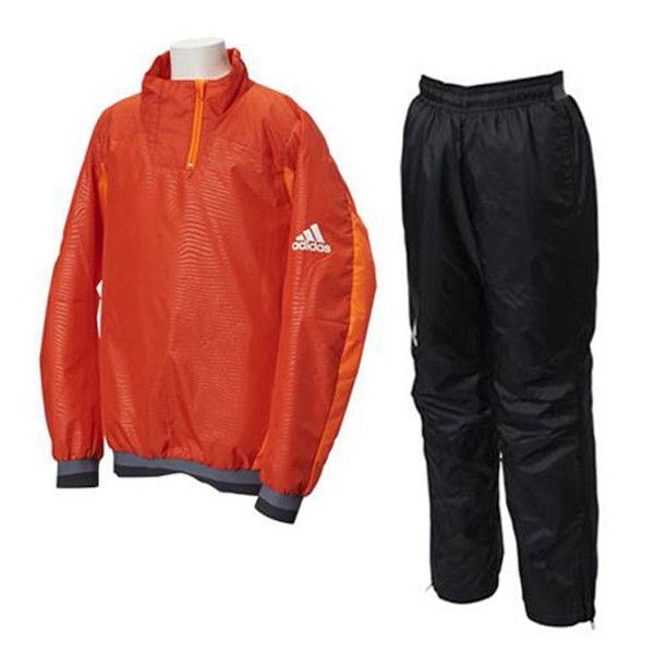 adidas KIDS X Rengi 中綿ウォーム上下セット (レッド) １５０