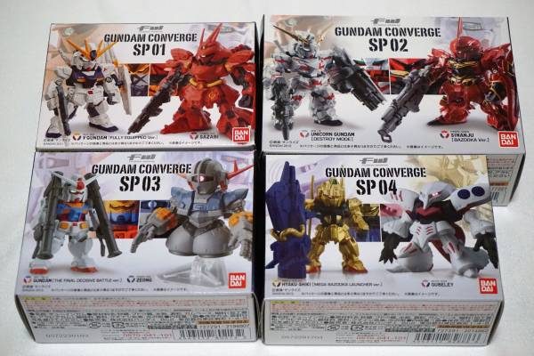 FW ガンダムコンバージ SP01～04 新品未開封 Yahoo!オークション