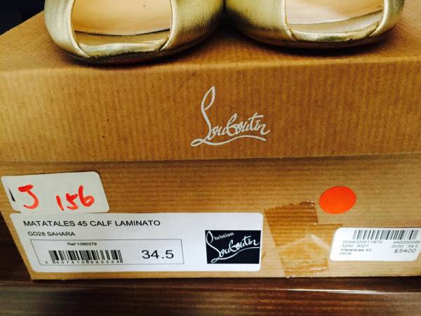 素敵クリスチャン・ルブタンCHRISTIAN LOUBOUTIN本物セール～