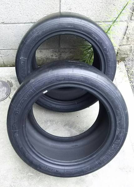 新品スリックタイヤ ADVAN 230/530R14 ロードスターに！