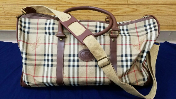 ✨希少✨Burberry【バーバリー】ボストンバッグ　旅行バッグ BURBERRYバーバリー ボストンバッグ トラベルバッグ！ バーバリー