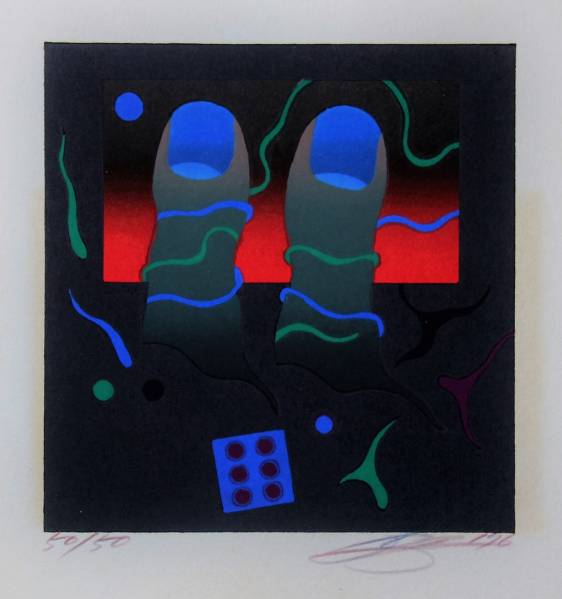 黒崎彰 『作品（仮）』 サイン入り 1976年制作 限定50部