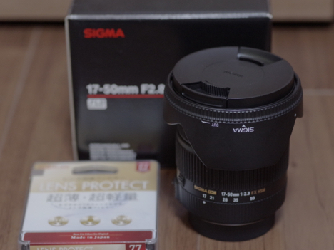 【中古】SIGMA 17-50mm F2.8 EX DC