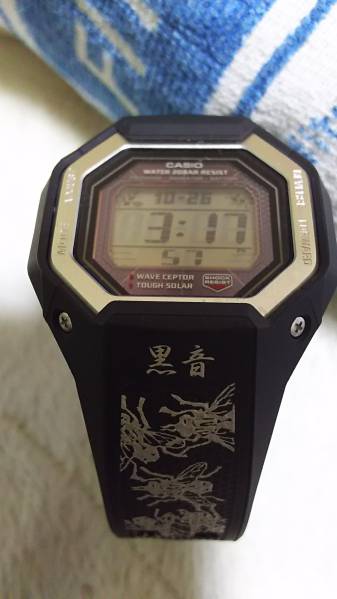 CASIO Gショック 黒音