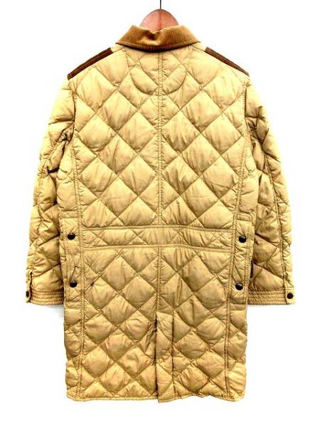ラルフローレン コート キルティング 切替 ロング ベージュ 9 ラルフ 