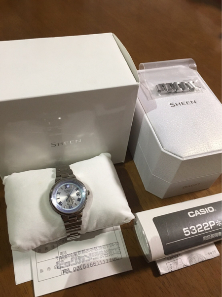 即決 正規 CASIO SHEEN SHW-1509D-7A2JF タフソーラー 電波