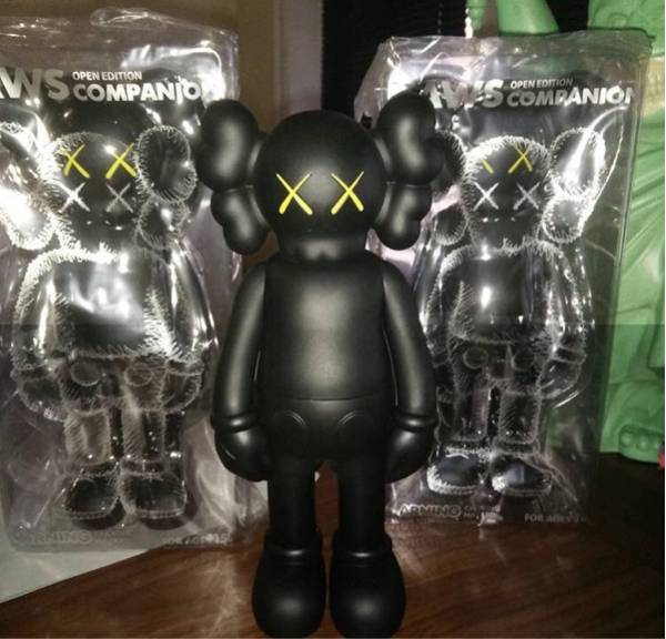 ベアブリック KAWS コンパニオン Original Fake グレー 400％ KAWS