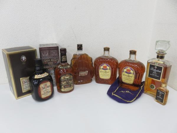 ◆ウィスキー7本 シーバスリーガル Ballantine's 他◆bj06