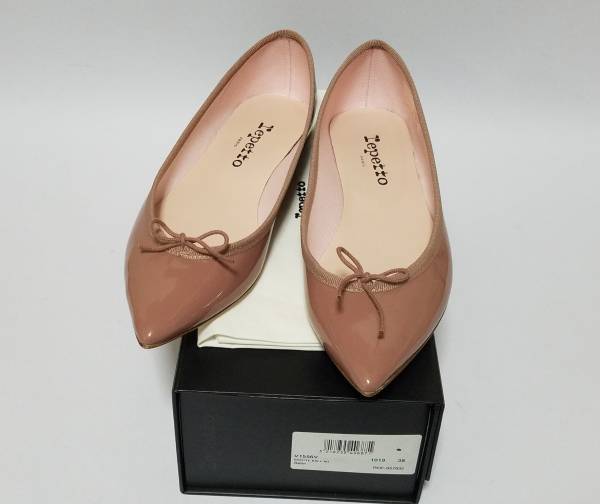 repetto レペット ポインテッドトゥ ブリジット パンプス 38