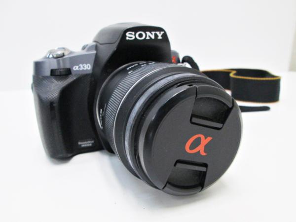 説明文要確認 SONY α330 DT18-55mm レンズキット 本体 送料無料☆【中古】SONY 純正レンズセット α330 DT18-55 スピーカー