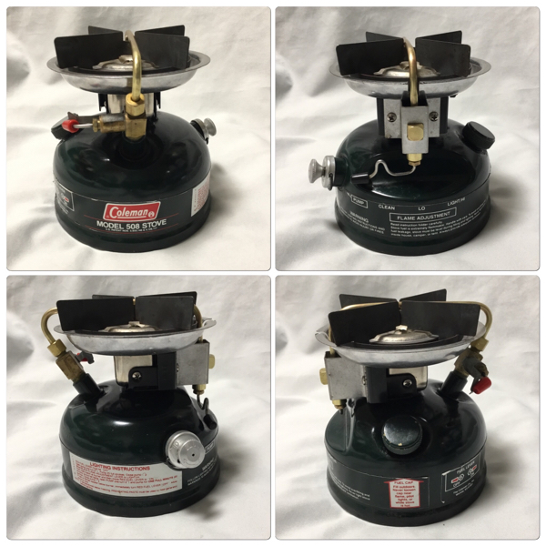 Coleman MODEL 508 ツーレバー シングルバーナー ○コールマン 508