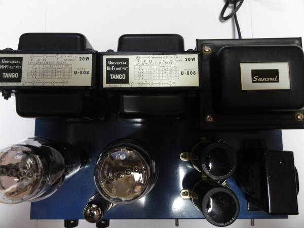 2A3 真空管アンプ　tango U808 ×2