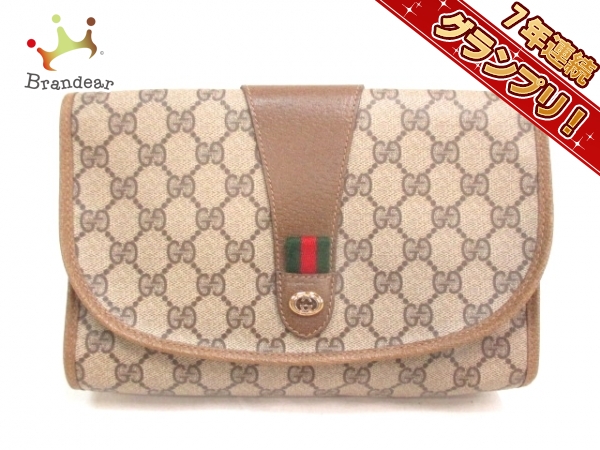グッチ セカンドバッグ GG柄/シェリー/オールドグッチ - GUCCI